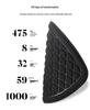 All-Season Universal Car Seat Cushion - Breathable, Anti-slip Ice Silk Cover for Rear Seats
