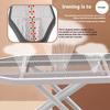 Space Saving Portable Ironing Board Tabletop, Foldable Ironing Board with Iron Stand and Sleeve Ironing Board