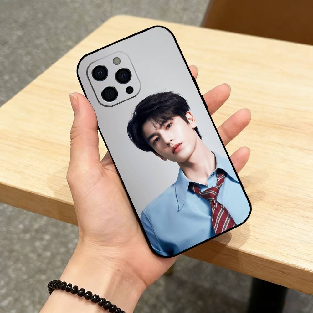 Handsome Krien Zhang L-Linghe Phone Case For iPhone 17,16,15,14,13,12,11 Plus,Pro Max,XS,Soft Silicone Black Cover
