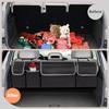 1PCS Oxford Cloth Car Seatback Trunk Storage Box - Foldable Multipurpose Storage for Car Back Seat Rear Seat - Universal Use