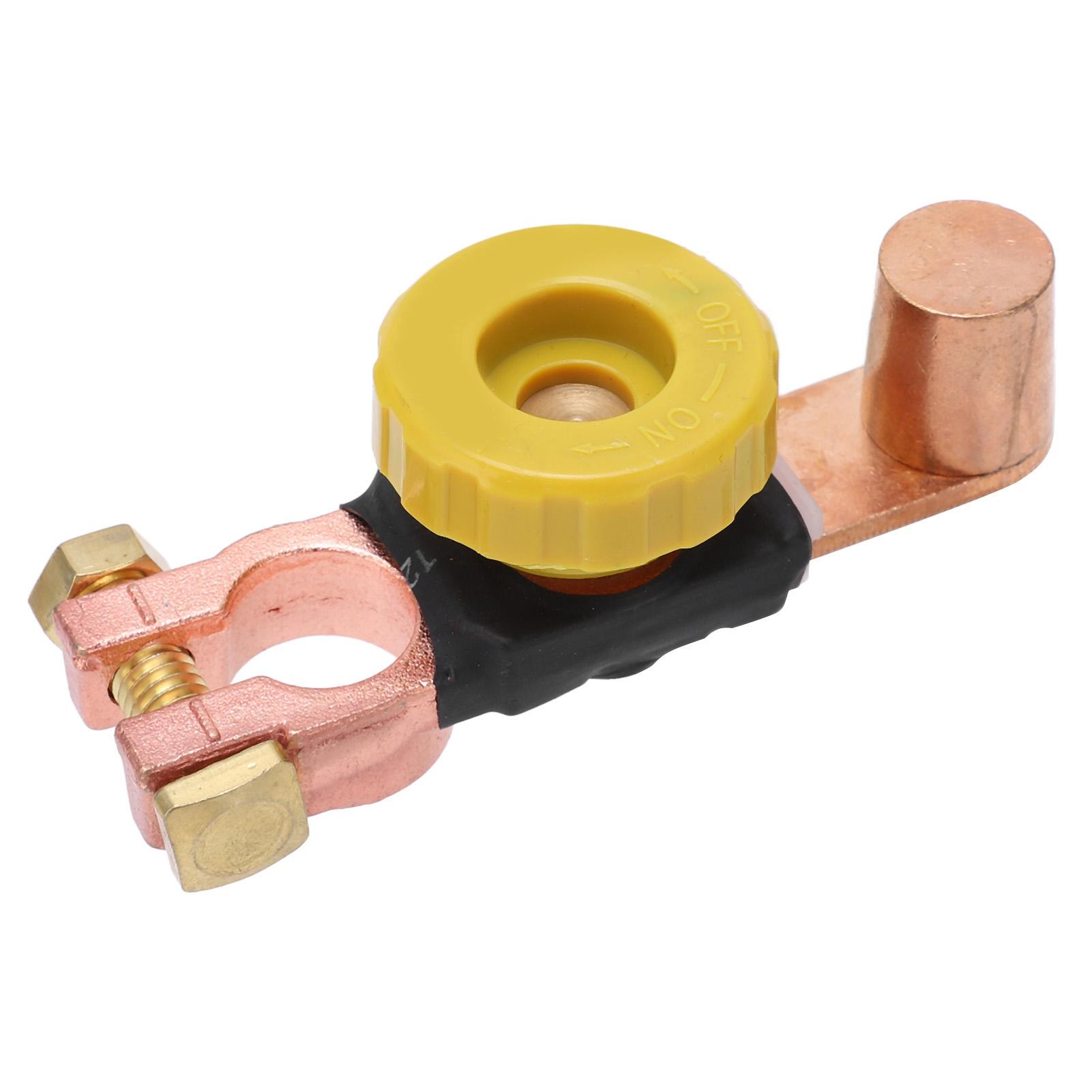 

Разъединитель аккумуляторной батареи, отрицательная клемма, АБС-пластик, латунь для автомобилей 6 В, 12 В, 24 В, внедорожников, квадроциклов