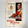 Vintage Golden Wedding Whiskey Christmas New Year Tin Sign Retro Metal Poster Wall Decor for Bar Pub Home Cafe, 1960 Whiskey The