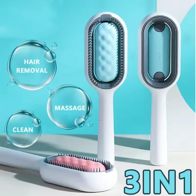 New Pet Cleaning Hair Removal Comb with Disposable Wet Wipes Hair Remover Cat Comb Dog Hair Removal for Cats and Dogs