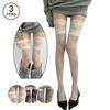 1/3pairs Women's Sexy Lace Floral Fishnet Stockings Y2k JK Lolita Thigh High Socks Over Knee Long Socks