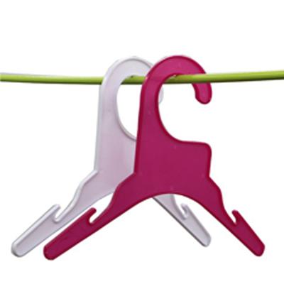 10pcs Pet Clothing Hangers Plastic Dog Cat Clothes Hanger Outfit Rack For Various Dog Clothes Organizing Hanging Rack