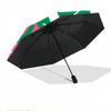 Alpha Kappa Alpha Print Automatic Open Close Umbrella, Portable Foldable Umbrella, for Outdoor Commute Camping Trip, Ideal Birthday Gift