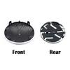 150W1set For VW Sticker Accessories ABS Car Front Grill Emblem Rear Trunk Badge Logo Golf 6 7 7.5 MK6 MK7 MK8 Polo