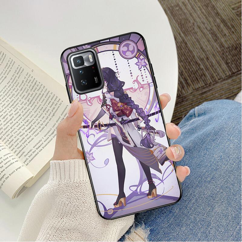 Phone Case For Xiaomi Redmi Note 11 10 Pro Note 8 Pro 9Pro Note9 9S 10S 9T Redmi 10 9C 9A Genshin Impact Game Yan Fei Case