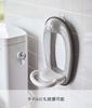 Yamazaki Toilet Storage Hook W3×D9.3×H7.5cm White Tower Toilet Seat Cleaning Supplies Storage 5991
