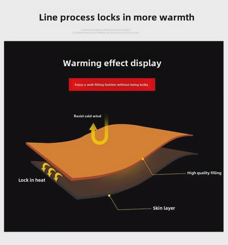 USB-Powered Heated Winter Jacket with Detachable Hood - Smart Temperature Control
