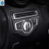 Carbon Fiber Interior Accessories Air AC Lift Button Lights Control Panel Cover Trim For Benz G Class W464 G350 G500  -