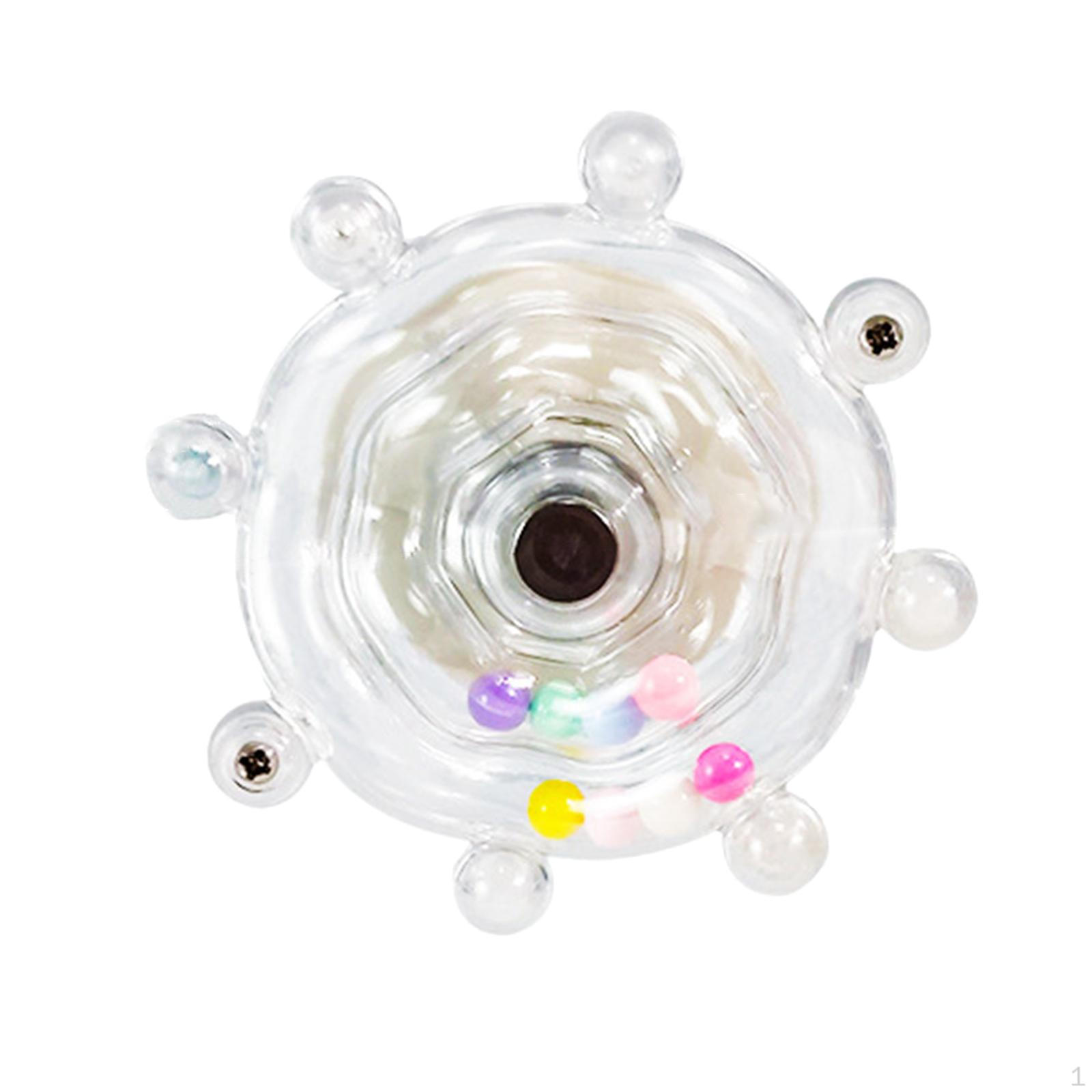 

Игрушка в виде клетки для птиц, погремушка с вращающимся колесом для попугаев, аксессуары, развивающая игрушка для попугаев неразлучников чистый