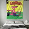 Pink Panther Pattern Home Decor Tapestry, Wall Hanging, Decorative RV Wall Cloth.XGT0914320