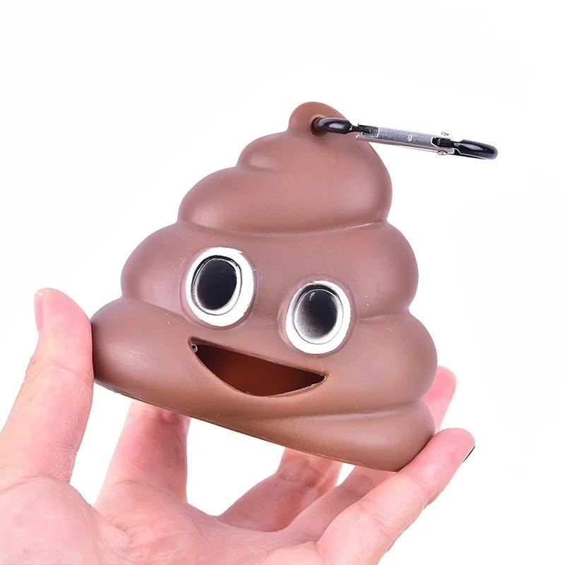 Dispenser per Sacchetti Igienici per Cani Porta Sacchetti Rifiuti Animali Domestici Porta Sacchetti Rifiuti Cane da Esterno, Contenitore Portatile per Rifiuti Animali per Pulizia all'Aperto
