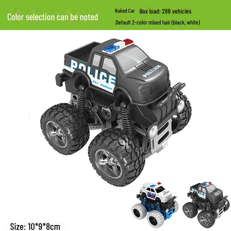 Children's Dinosaur Inertia Car: Four-Wheel Drive Off-Road Toy