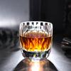 Whiskey Rocks K9 Crystal Handcrafted by Cut for Shochu and Birthday Wooden Box Included Glass, Glass, Glass, 300ml, Artisans, Hand-Polished, Glass,