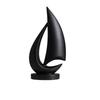 1PC explosive 3D printing modern Nordic wind sailing boat sculpture simple abstract living room entrance desktop light luxury ornament