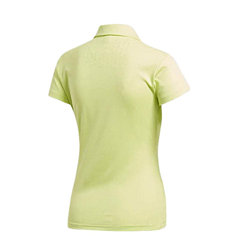 Adidas Comfortable Casual Breathable Sports Short Sleeve T-Shirt Women Tops Light-Yellow CE1461