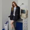 unifree American Retro Casual Hooded Blazer