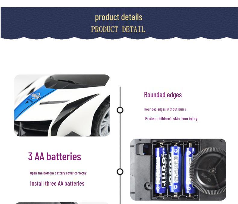 Electric Rotating Police Car Toy with Sound, Light, and Deforming Stunt Features