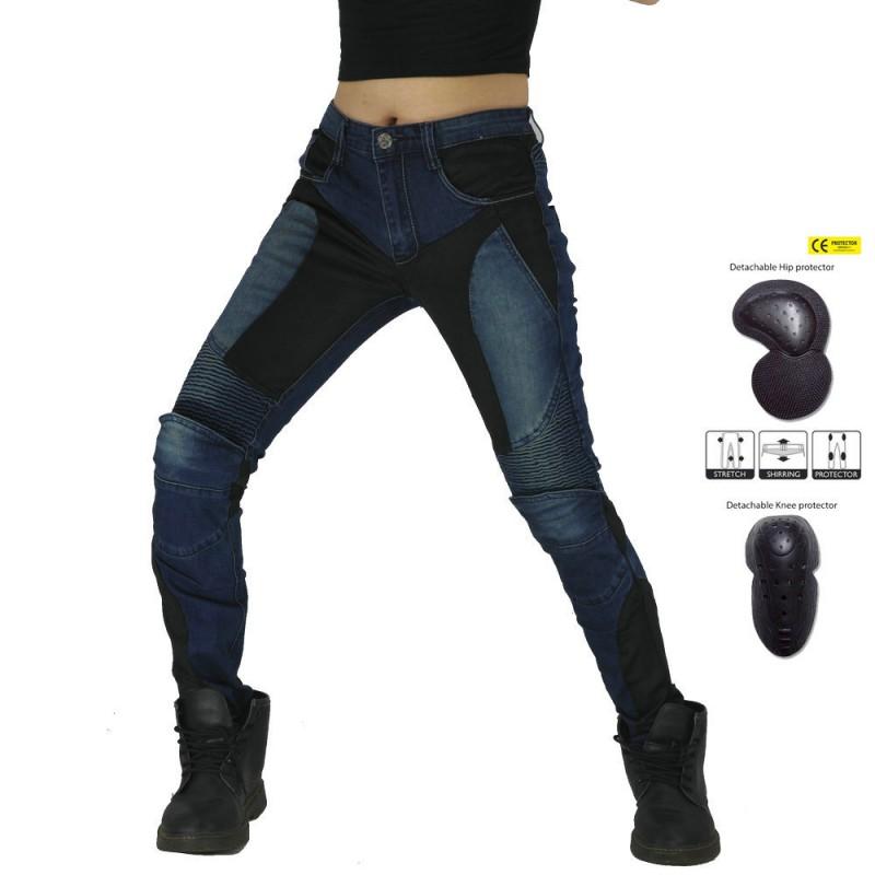 Womens Motorcycle Riding Pants With Impact