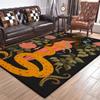 Carpets for Living Room Modern Plant Pattern Decoration Home Non-slip Gaming Room Decoration Fluffy Play Mat Foldable Lounge Rug