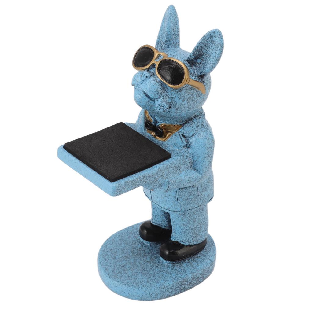 Harts Klockställ Handgjord Figurin Modell Dekorativt Klockvisningsställ för Hem L Lyckohund