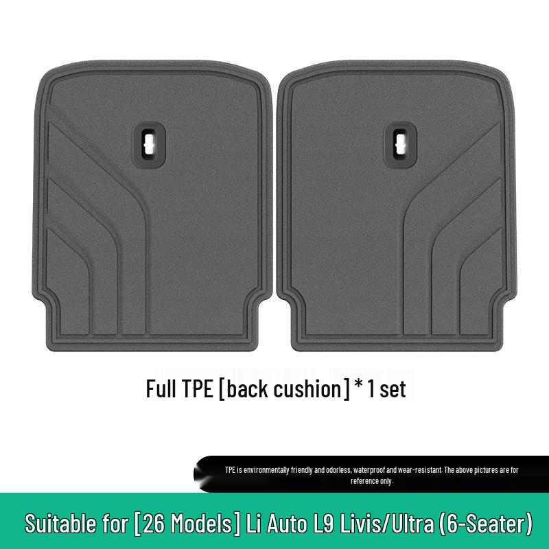 Eco-Friendly TPE Floor & Trunk Mats for 26 Li Auto L9 Livis/Ultra Models