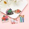 5 Styles Women Pretty Flower Theme Enamel Brooches Just One More Chapter Phenomenal Woman Witches Brew Paper Cranes Golden Pins