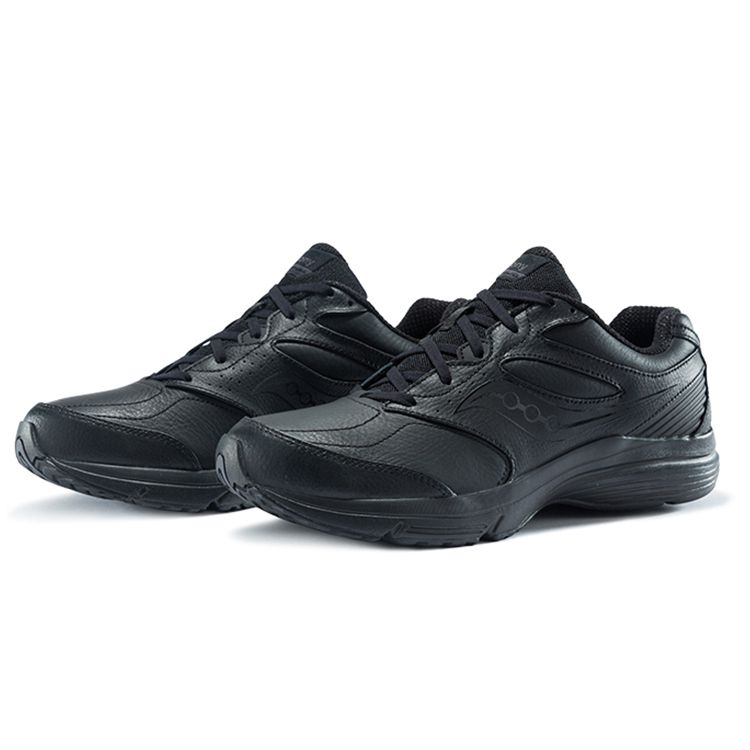 SAUCONY Integrity Walker 3 Wide Triple Black Men Sneakers White S40208-2