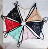 Classic European & American Sexy One-Piece Lace Bikini Thong for Women