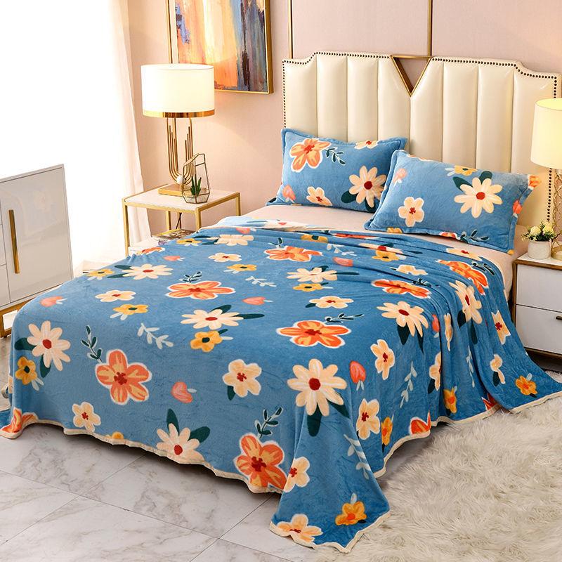 79x90inch joyMerit Winter Warm Flannel Bed Blanket Sheet Cover for King Queen Extra King Size 79x90inch joyMerit Winter Warm Flannel Bed Blanket Sheet Cover for King Queen Extra King Size