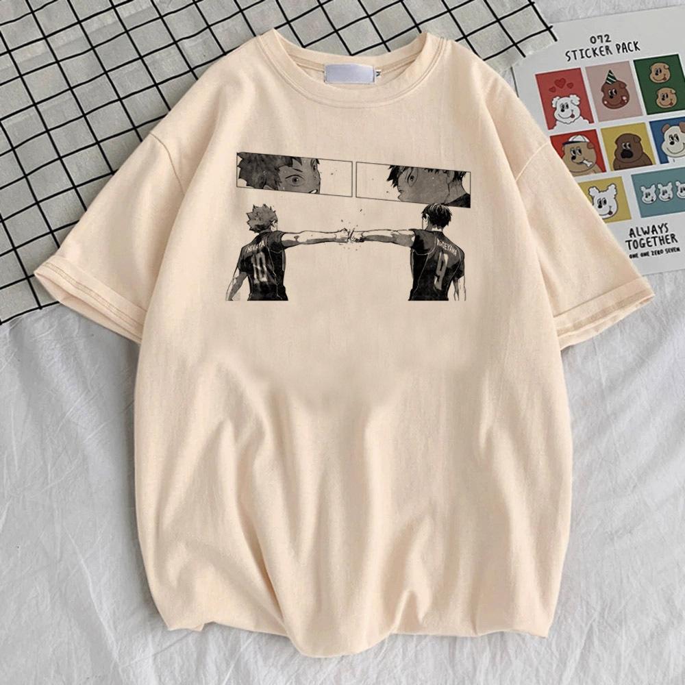 Haikyuu Volleyball Voleibol Shirt Women Graphic S Streetwear Punk T Shirt Korean Clothes Aesthetic Gothic Graphic Anime