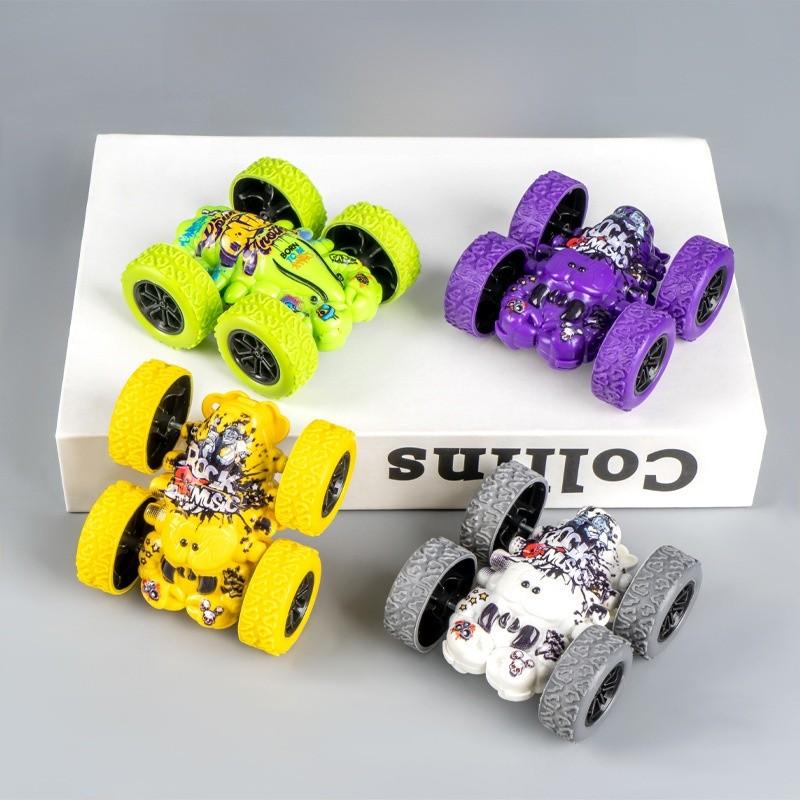 Inertia Doublesided Offroad Stunt Car Toy For Kids Ages 0 To 6