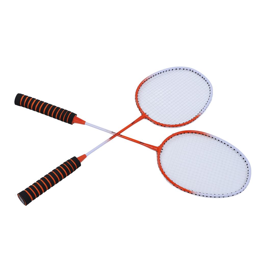 Badminton Set Professional Alloy Badminton Racket with 3 Shuttlecocks Carrying Bag for Beginner