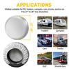 4PCS Set Tire Wheel&Tyre Covers RV Trailer Sun Camper Protector 27-29inch Silver