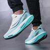 Outdoor Running Shoes Men Breathable Lightweight Mesh Anti-slip Wear-resistant Casual Shoes Men Lace-up Sports Shoes Men