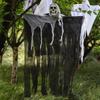 Halloween Haunted House Prop Hanging Skeleton Ghosts Decorations Hanging Skeleton Grim Reapers for Yard Indoor Decor
