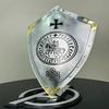 71.12 cm Templar Shield Medieval Knight Armor Crusader Shield Battle Knight Heater Shield Best Gift