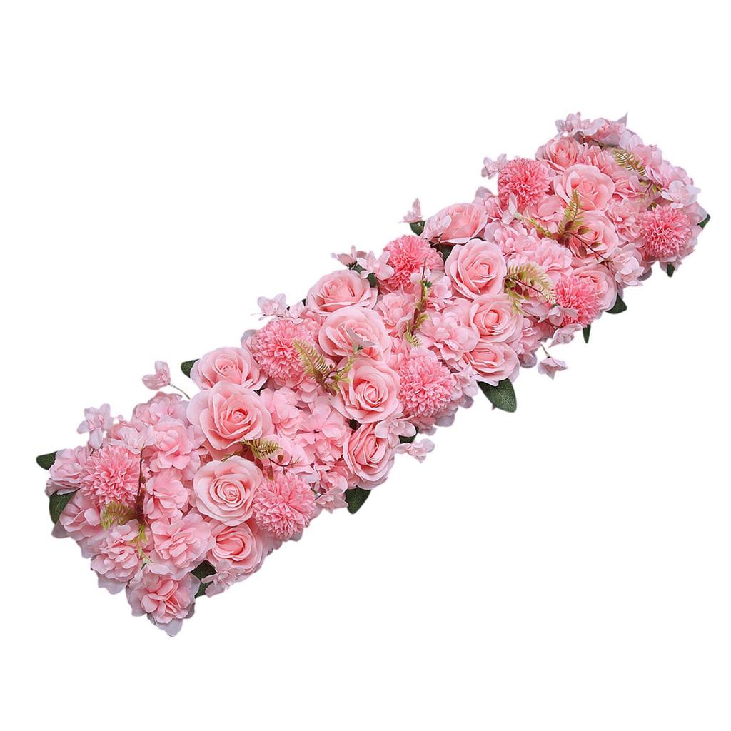 Backdrop Flower Panel Dining Table Centerpiece Romantic Decoration Floral Panel for Wedding Birthday Ceremony Reception Graduate