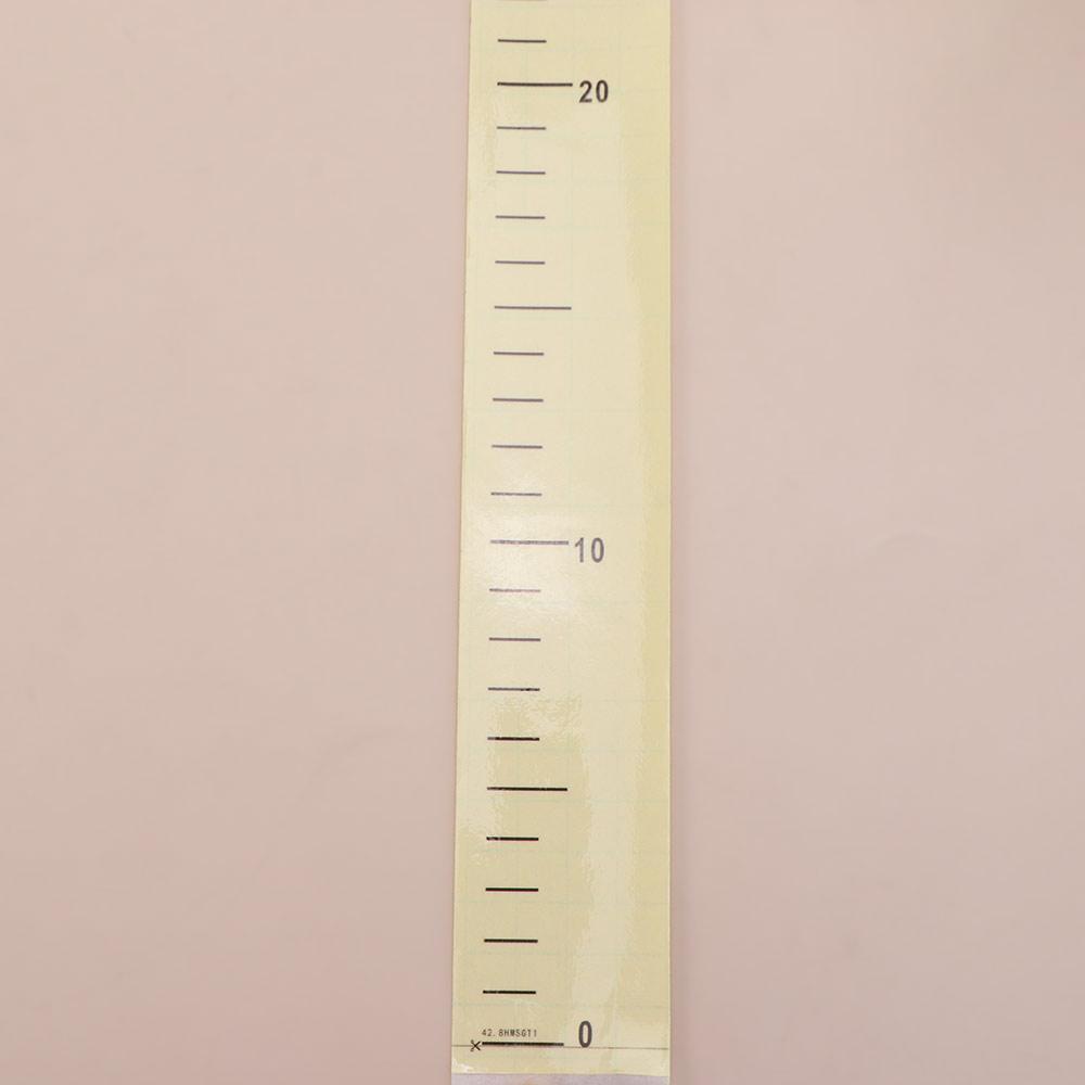 2-Meter Height Growth Chart Transparent Measuring Ruler Living Room