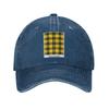Clan MacLeod Tartan Denim Cap Casual Baseball Caps Adjustable Hat Summer Unisex Baseball Hats