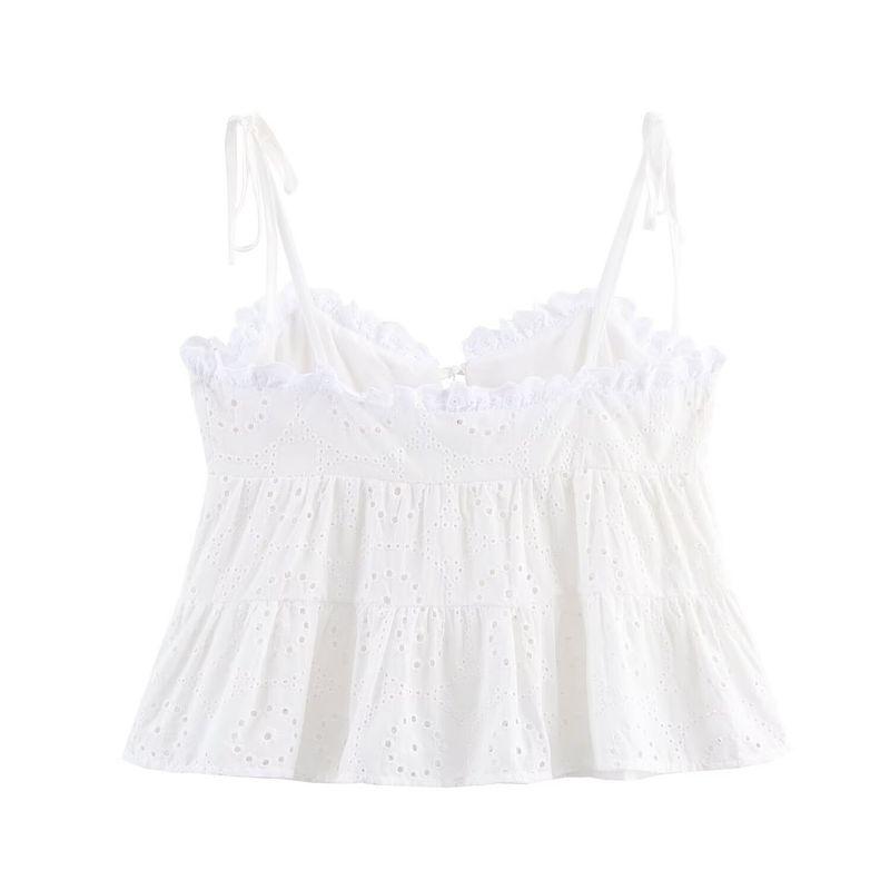 Araltay Autumn New Women's Clothing Fashion Style Fashion All-Matching Casual Cut Out Embroider Tops 8115953