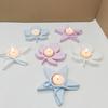 Maple Leaf Candle Holder Mold DIYs Candlestick Silicone Mould Aromatherapy Plaster Gypsum Cement Craft Home Decorations