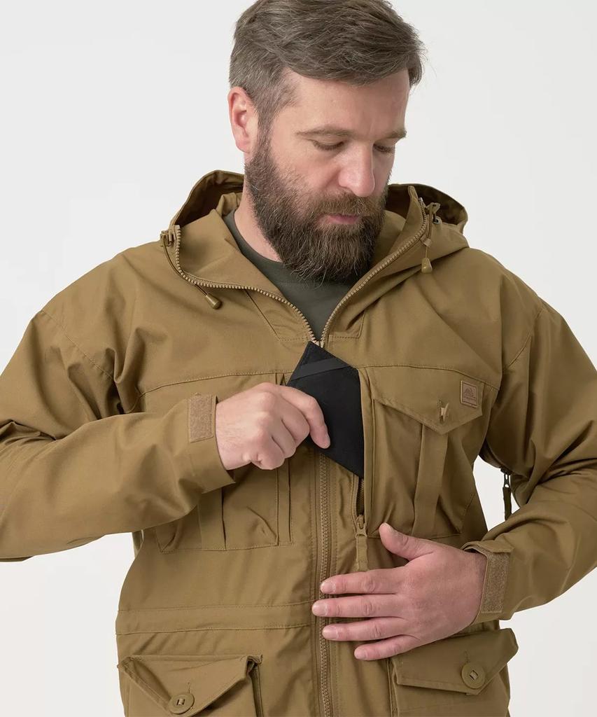 Helikontex Sas Smock Jacket Taiga Green