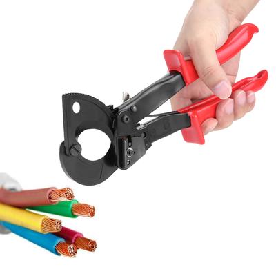 Utensile manuale professionale per tagliare cavi a cricchetto, resistente, da 240 mm2, per tagliare rame e rame