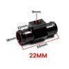4 in 1 Water Oil Temperature Time Voltage Gauge LCD Digital Display DC12V Universal for Motorcycle M14x1.25