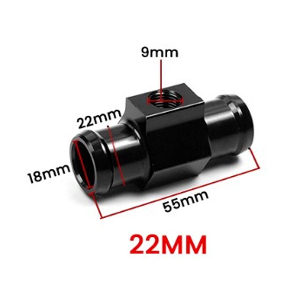 4 in 1 Water Oil Temperature Time Voltage Gauge LCD Digital Display DC12V Universal for Motorcycle M14x1.25