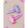 Daiso Care Bear Shaped Snap Pins  Pack Of 2