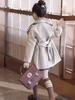 Girls' 2025 British Style Three-Piece Set: Mid-Length Trench Coat, Pleated Skirt, and Jacket for Spring/Autumn - New College Fashion.